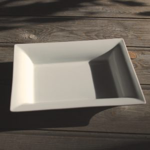 idée de support en porcelaine grand vide poche rectangle