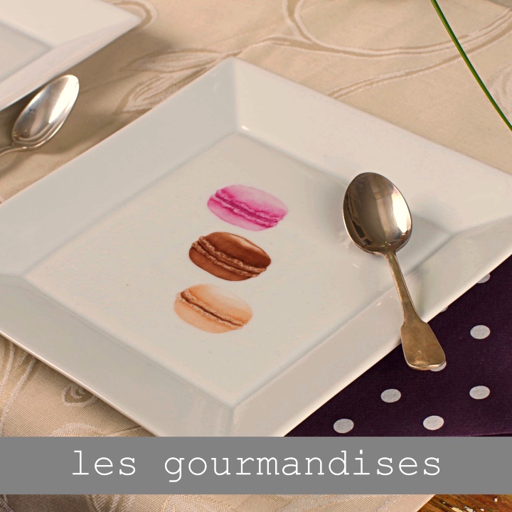 assiette à dessert personnalisée